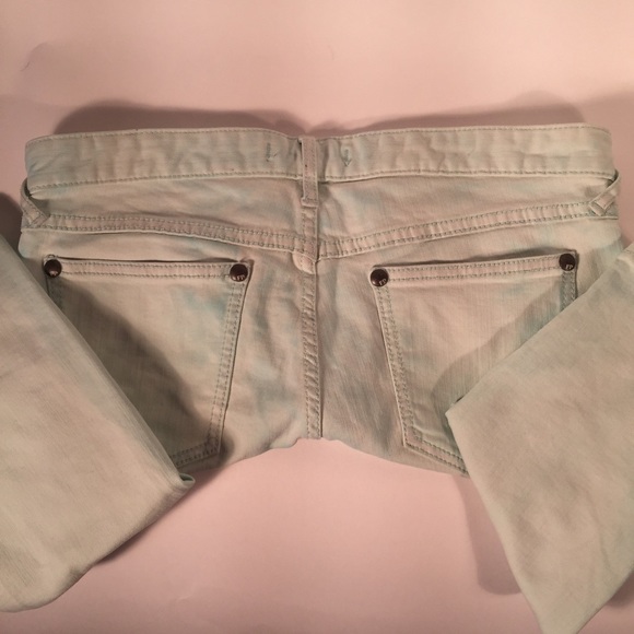 Free People Mint Julep Skinny Leg Jeans - Picture 2 of 3