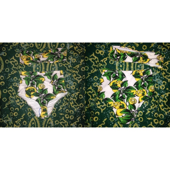 ❌SOLD❌American Apparel High waist Lemon Bottom S - Picture 2 of 4