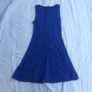 Blue Jersey Dress