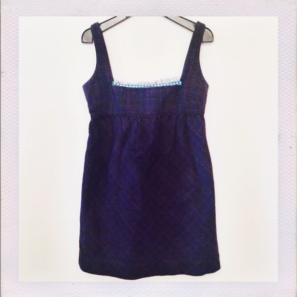 Pretty flannel pinafore by Free People. NWOT.