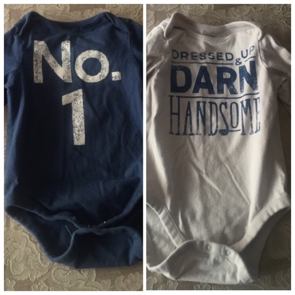 Bundle gap long sleeve onesies