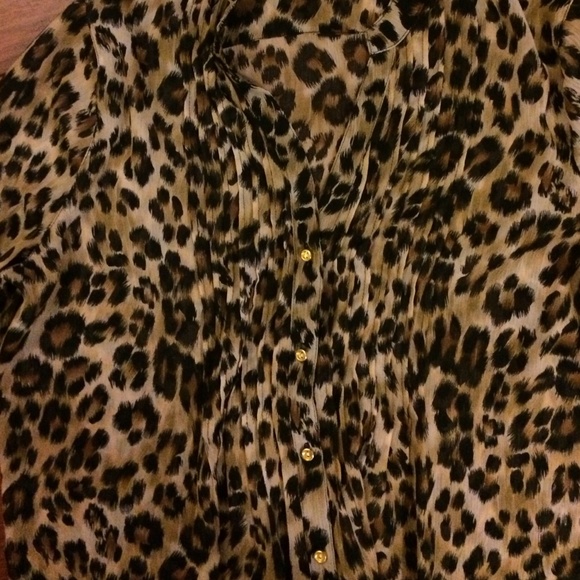 Leopard Print Classic Top - Picture 2 of 4