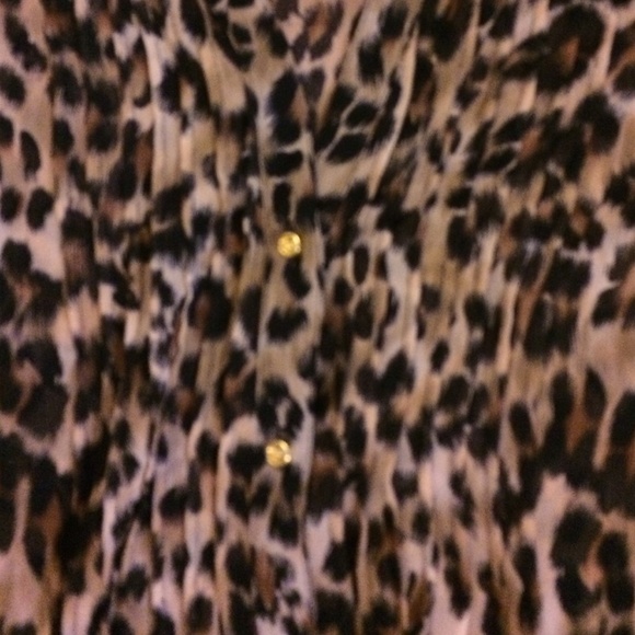 Leopard Print Classic Top - Picture 3 of 4