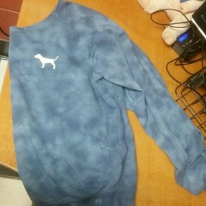 Vs pink off shoulder sweater