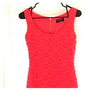 Beautiful coral dress