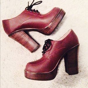 Oxford Platform Heels