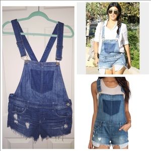 Blank-NYC Short Overalls