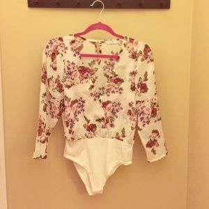 Floral bodysuit