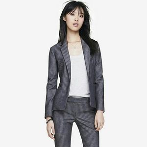 Express pinstripe suit