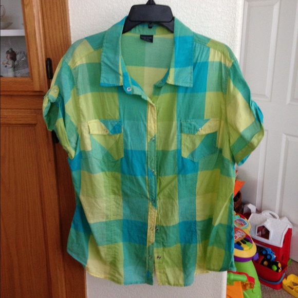 Faded Glory Button Shirt