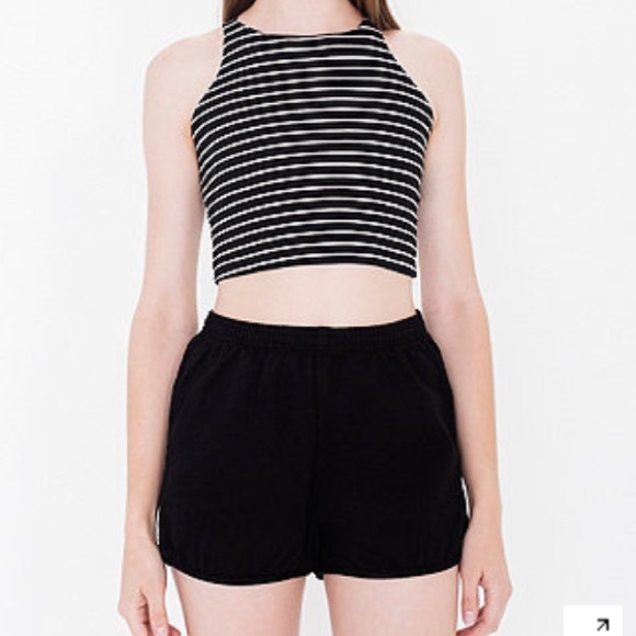 AA Denim High Waist Short