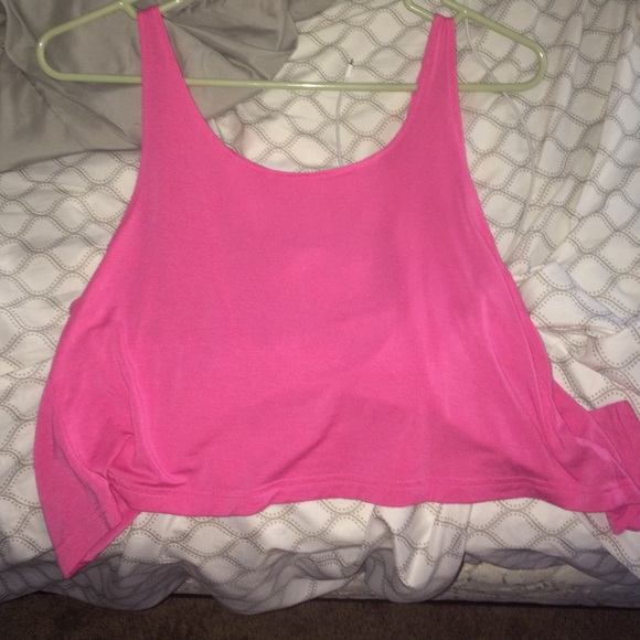 Pink tank top