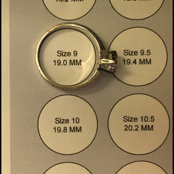 JCPenney zirconia band and enhancer - 2 for 1! - Picture 4 of 4