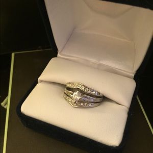 JCPenney zirconia band and enhancer - 2 for 1!