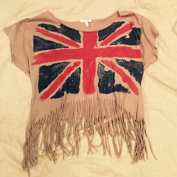 Fringe crop top
