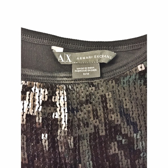 ⏰SALE⏰ Armani Exchange Sequin Tank - Picture 2 of 3
