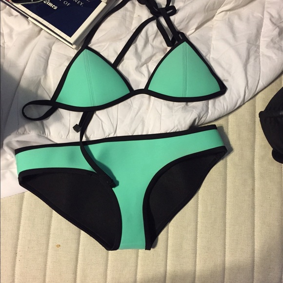 Triangle bathing suit