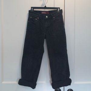 Vintage Black Levi's Mom Jeans