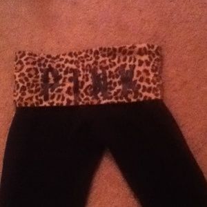 Pink Yoga Capri Legging