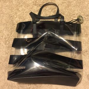 Authentic Michael Kors Clear Tote