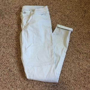 Light Blue/Mint Skinny Jeans