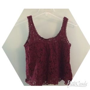 Abercrombie and Fitch lace tank