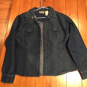 Women's large Jean jacket