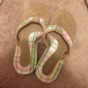 women's sperry flip flops