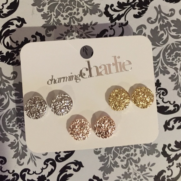 earrings from charming Charlie