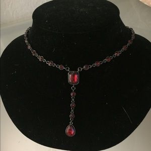 JCPenney Vampire-Inspired Teardrop Necklace