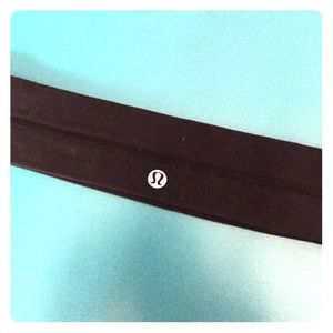 Lululemon black headband