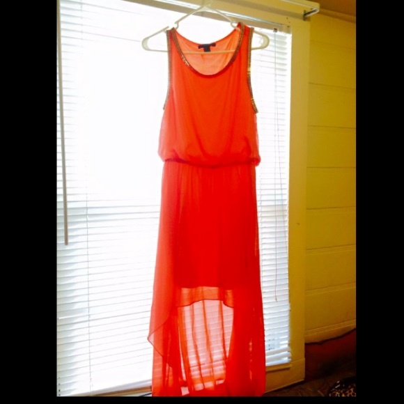 Forever21 coral dress