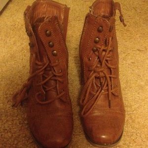 Aeropostale combat boots