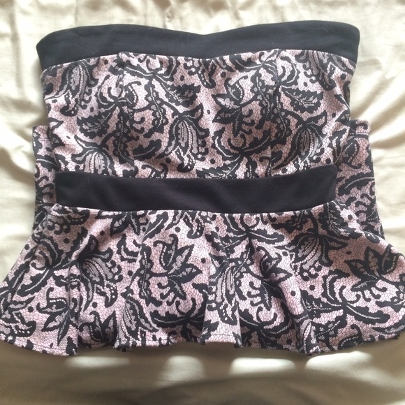 Pink and black mini