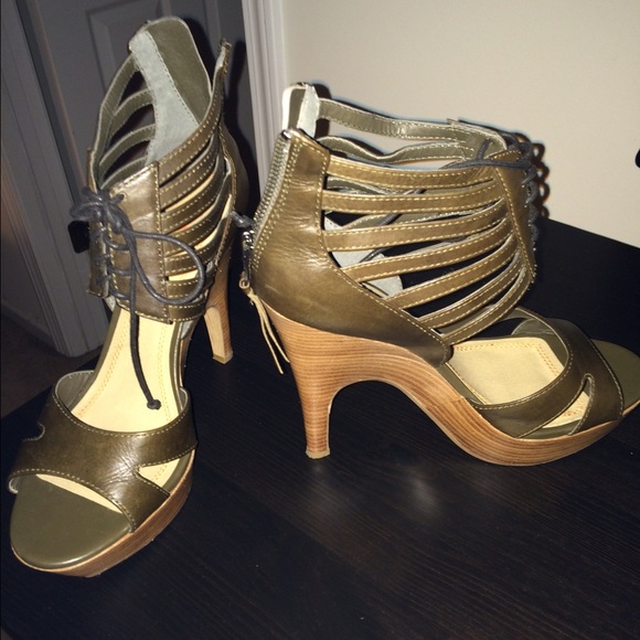 Levity laced-up platform sandals