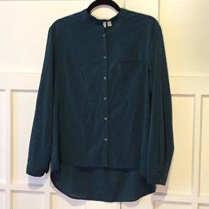 BP Nordstrom emerald green top