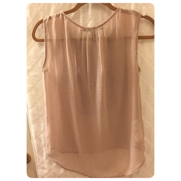 Bcbg sheer sleeveless blouse - Picture 2 of 4