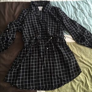 Maternity dress shirt