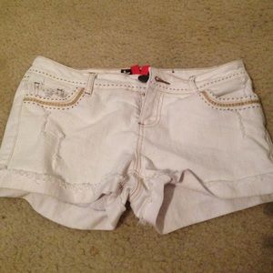 White shorts