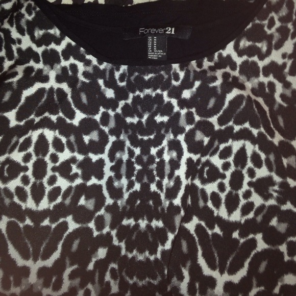 cheetah print shirt . - Picture 1 of 1