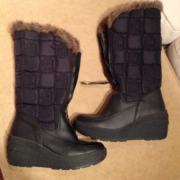 Juicy Couture - JC wedge snow boots from Heather's closet
