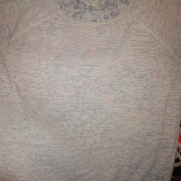 white see through long sleeve - Picture 1 of 2