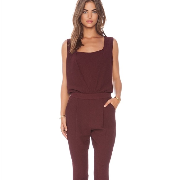 Rebecca Minkoff ~ Jumpsuit, color: Oxblood