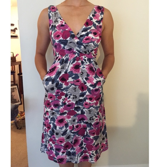Garnet Hill Floral Dress