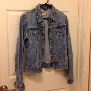 Blue denim jacket