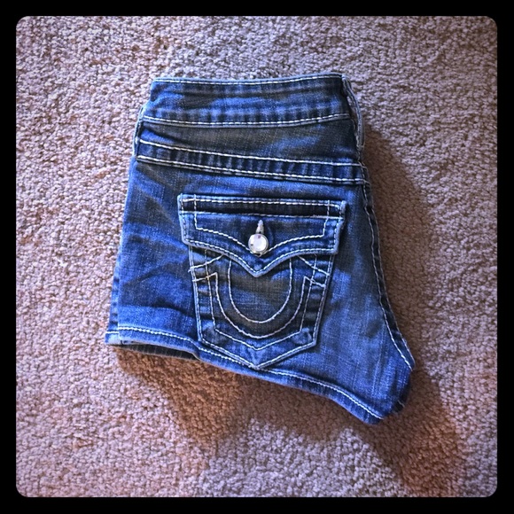 True Religion Jean Shorts