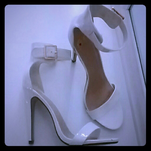 White pumps