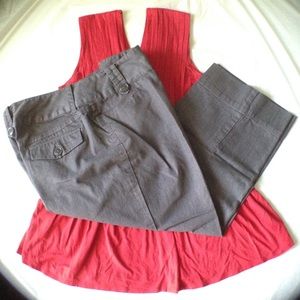 ❤️Gray Dress Slack Capris❤️