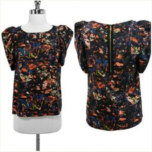 Anthropologie Tops - FINAL 💖Anthropolgie McGinn floral top.