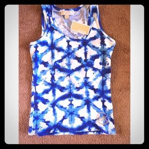 NWT Michael Kors tie dye stretch tank- adorable!
